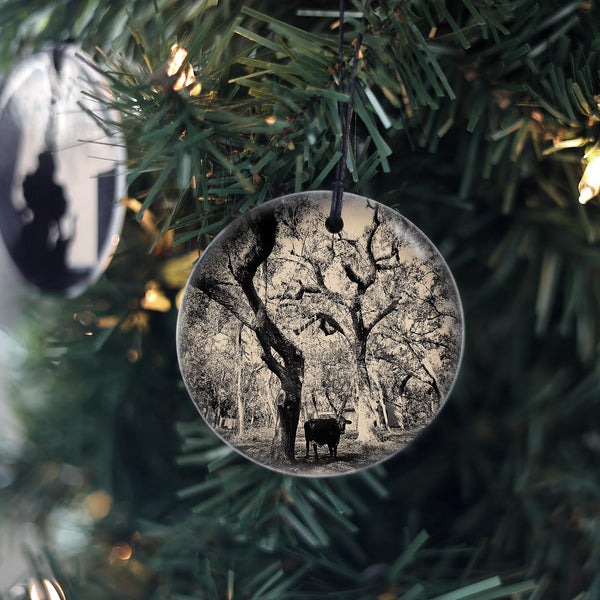 Cow with Trees