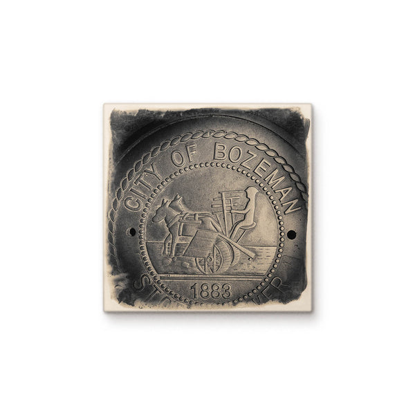 Bozeman Manhole Cover