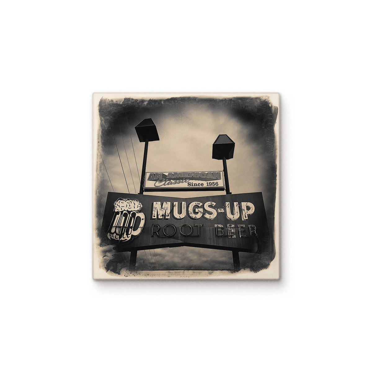 MugsUp Root Beer Cityscape Tiles