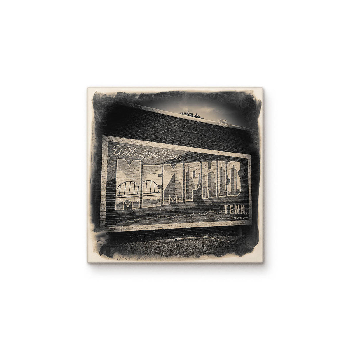 Memphis Mural Cityscape Tiles