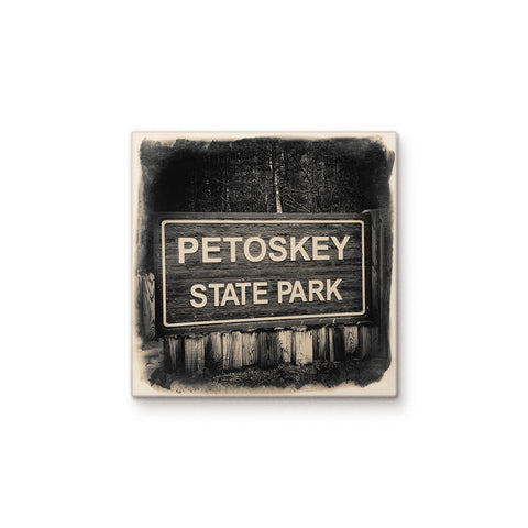 Petoskey State Park Sign