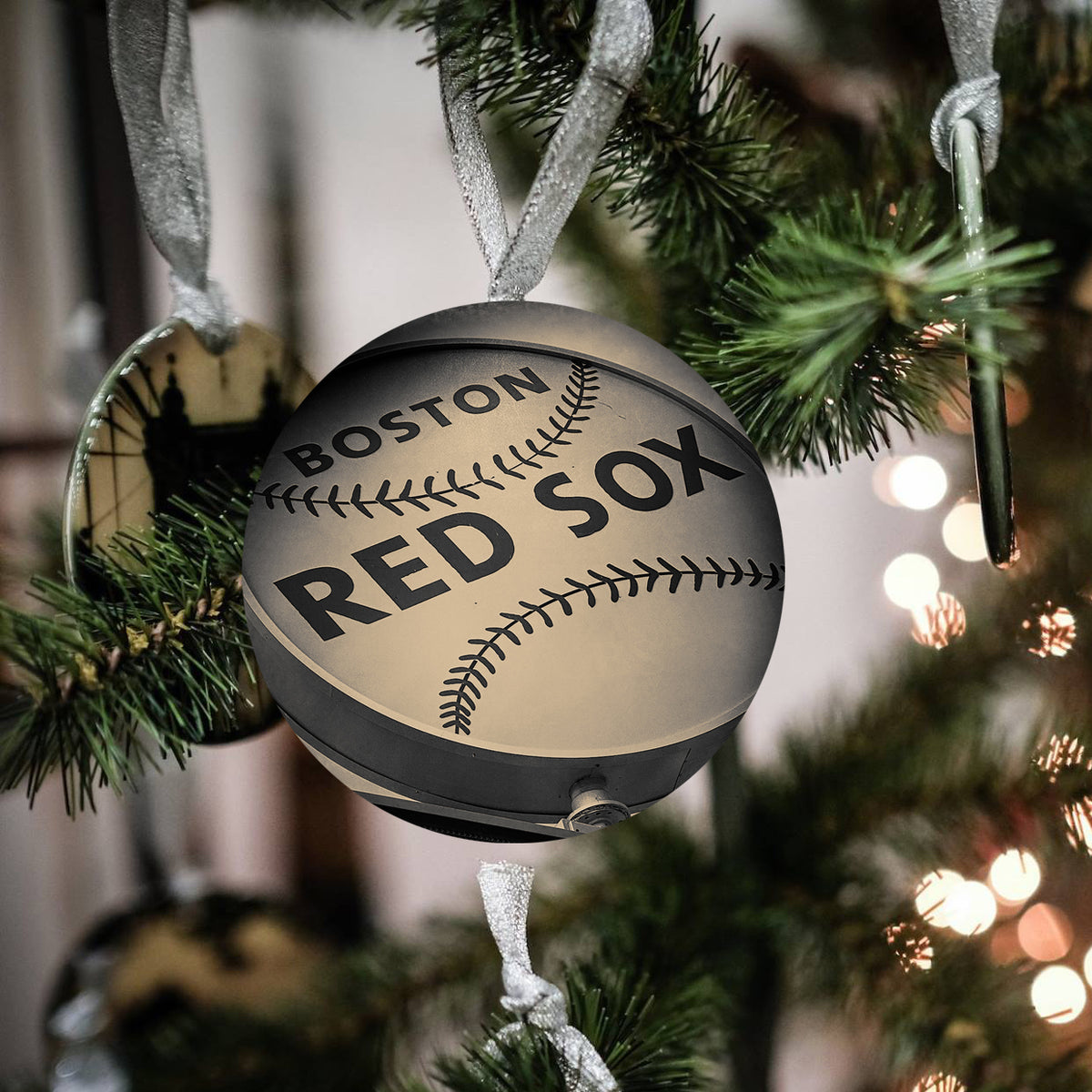 Official Boston Red Sox Holiday Decorations, Red Sox Ornaments