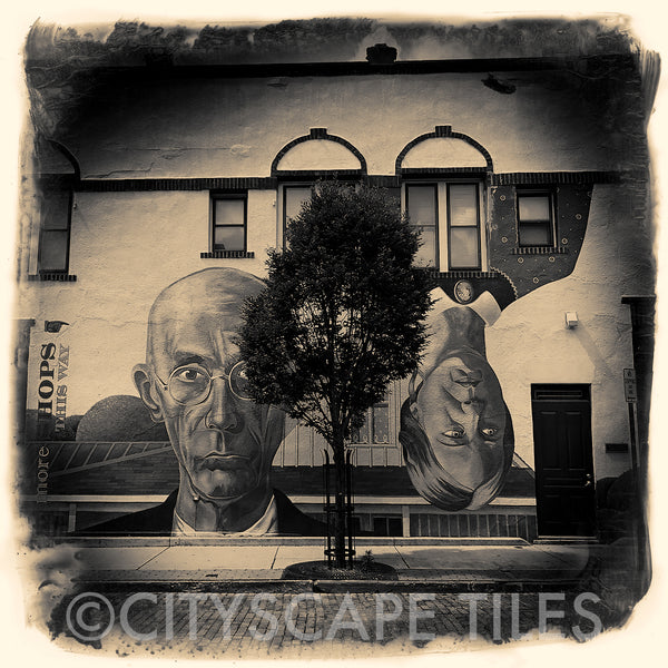 American Gothic Mural