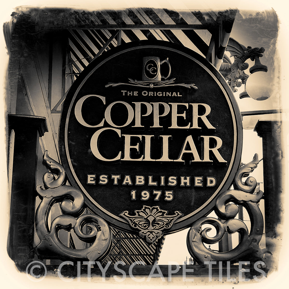 Copper Cellar Cityscape Tiles