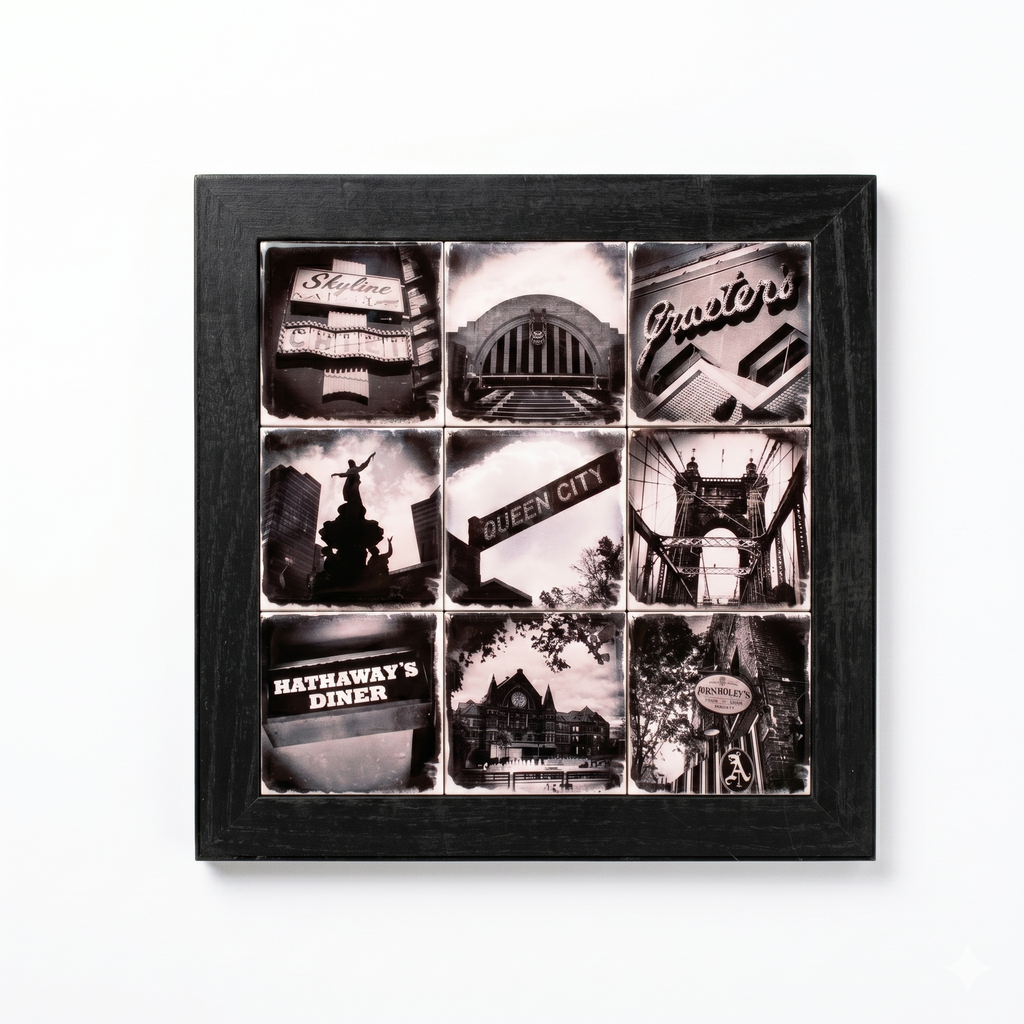 Custom 3x3 Tile Frame