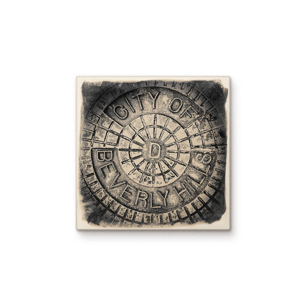 Beverly Hills Manhole Cover