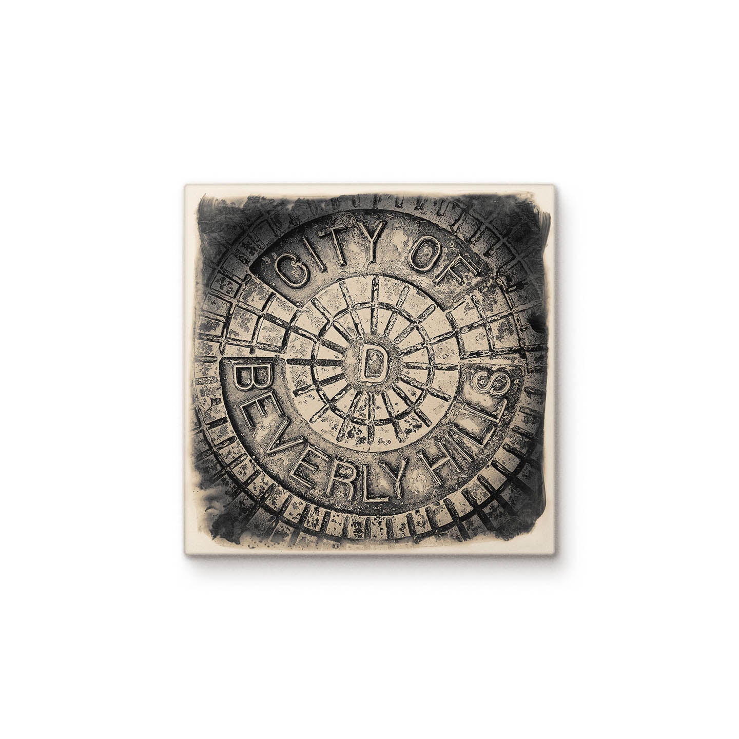 Beverly Hills Manhole Cover