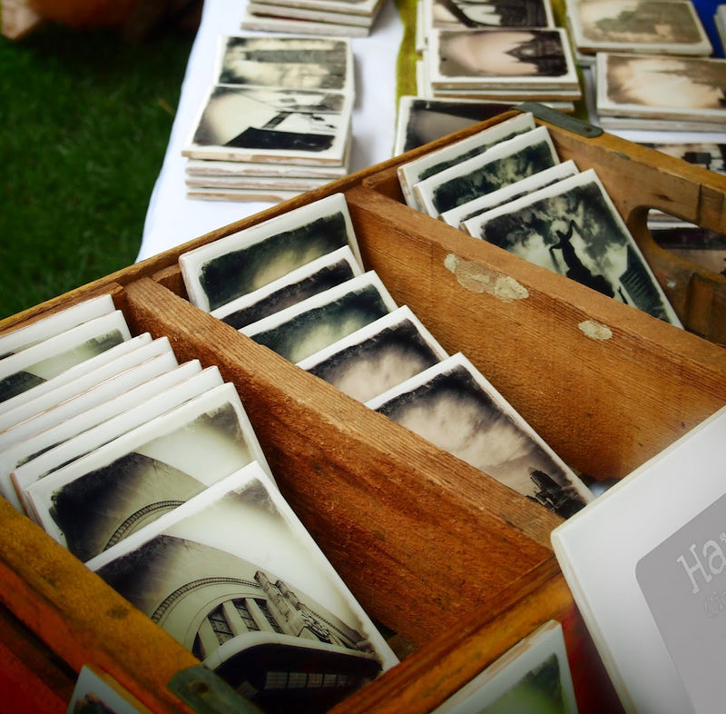 drink coasters as creative gift ideas