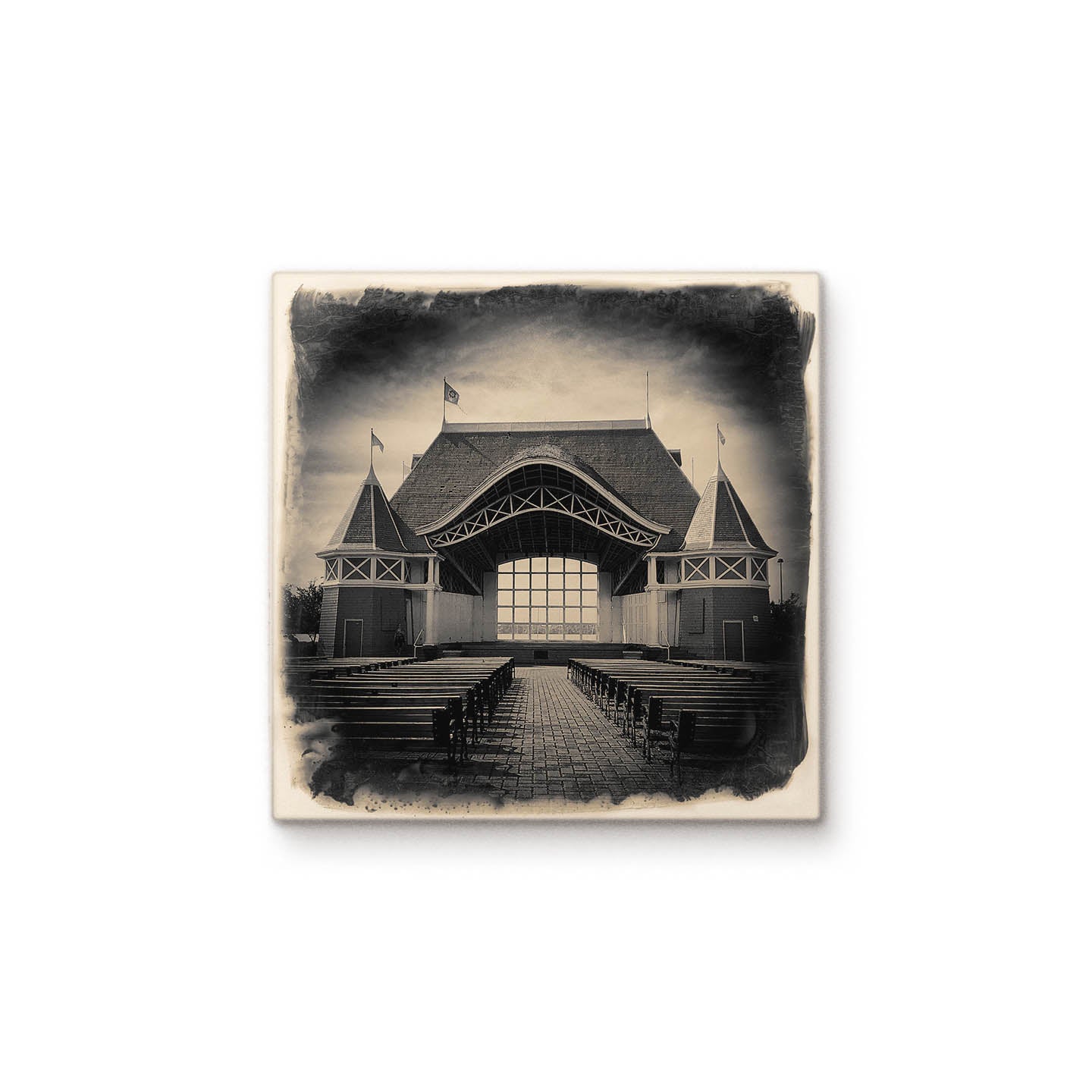 Harriet Band Shell – Cityscape Tiles