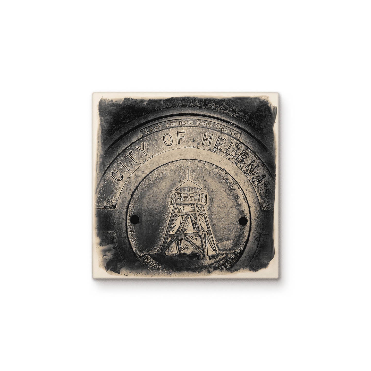 City of Helena Manhole Cover