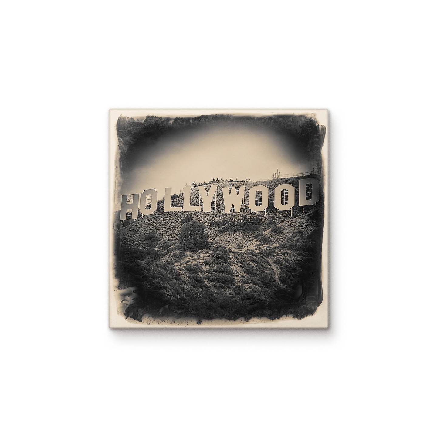 Hollywood Sign Close-up