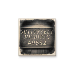 Suttons Bay Michigan Sign