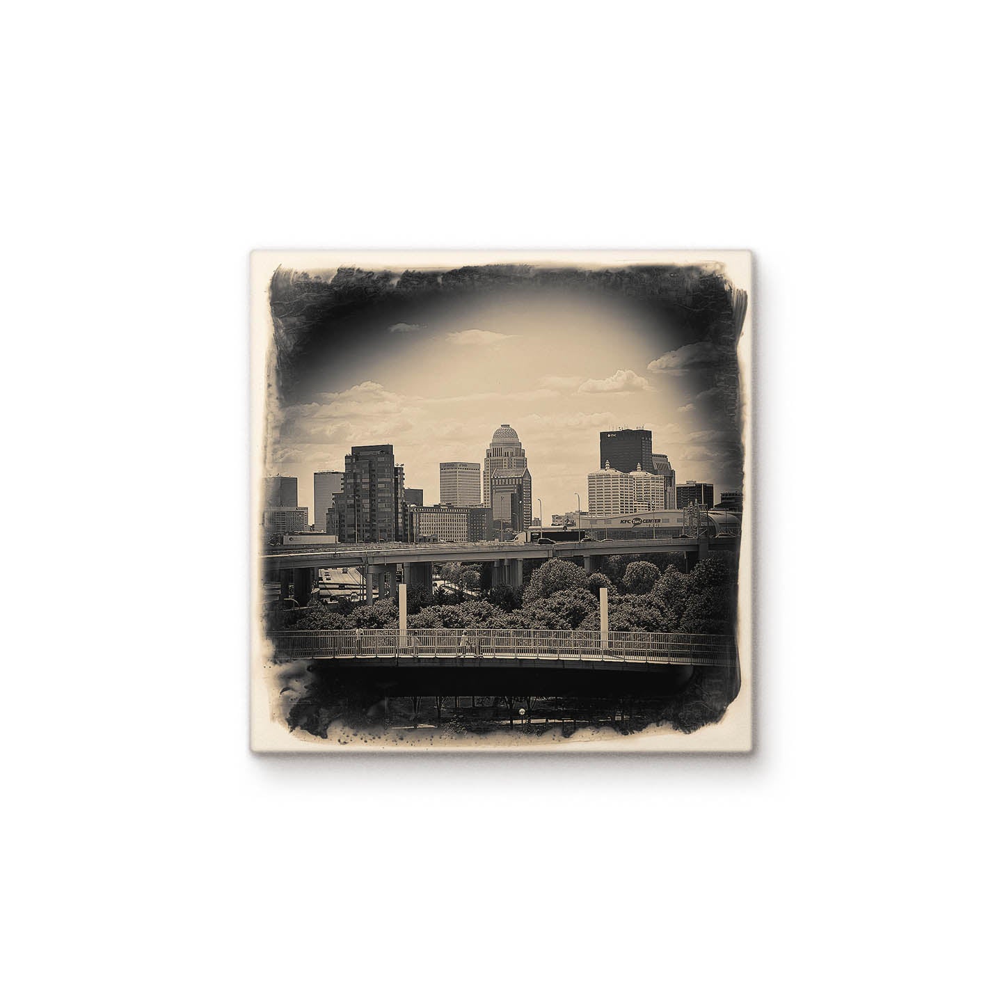 Louisville Skyline from The Big Four Bridge