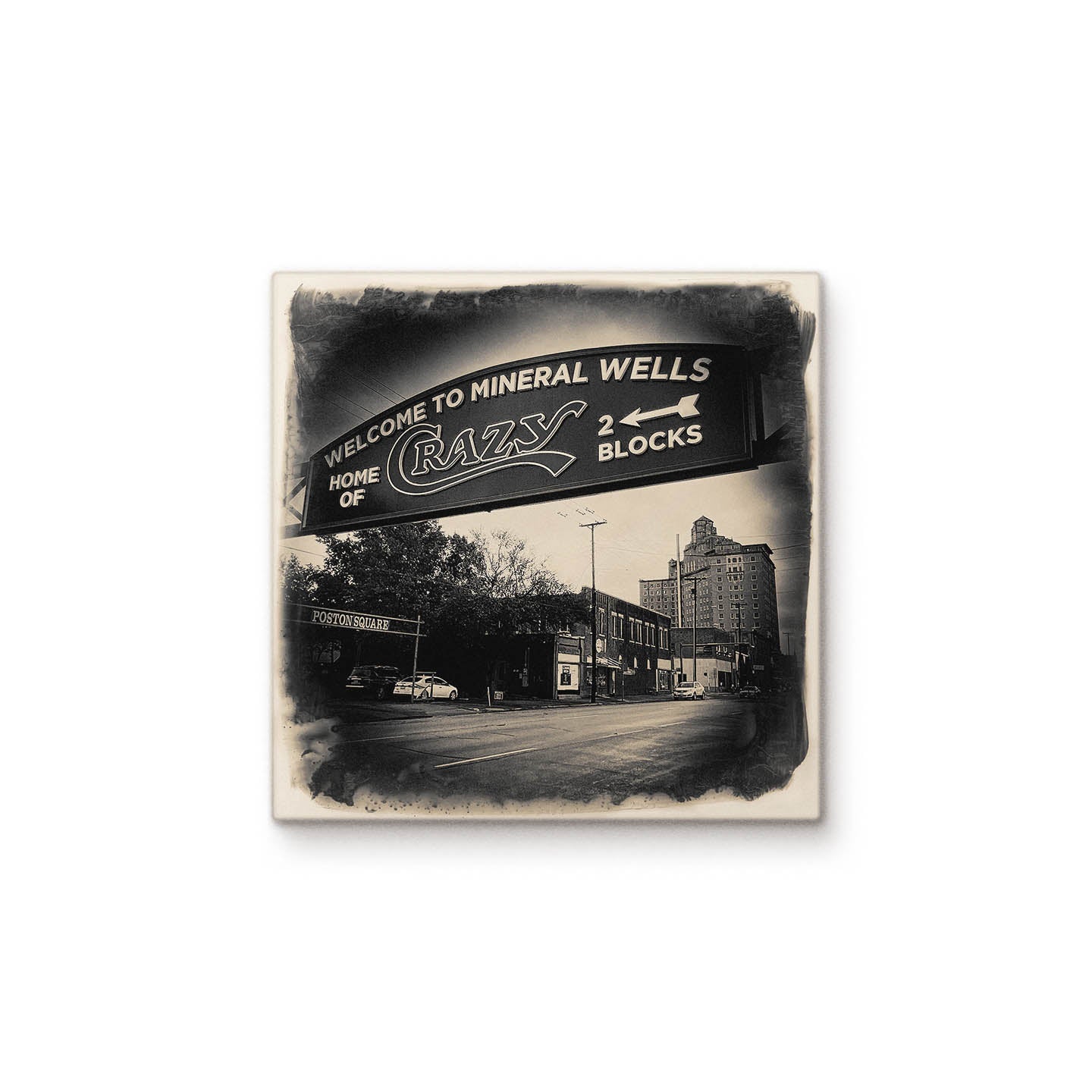 Welcome to Mineral Wells Sign