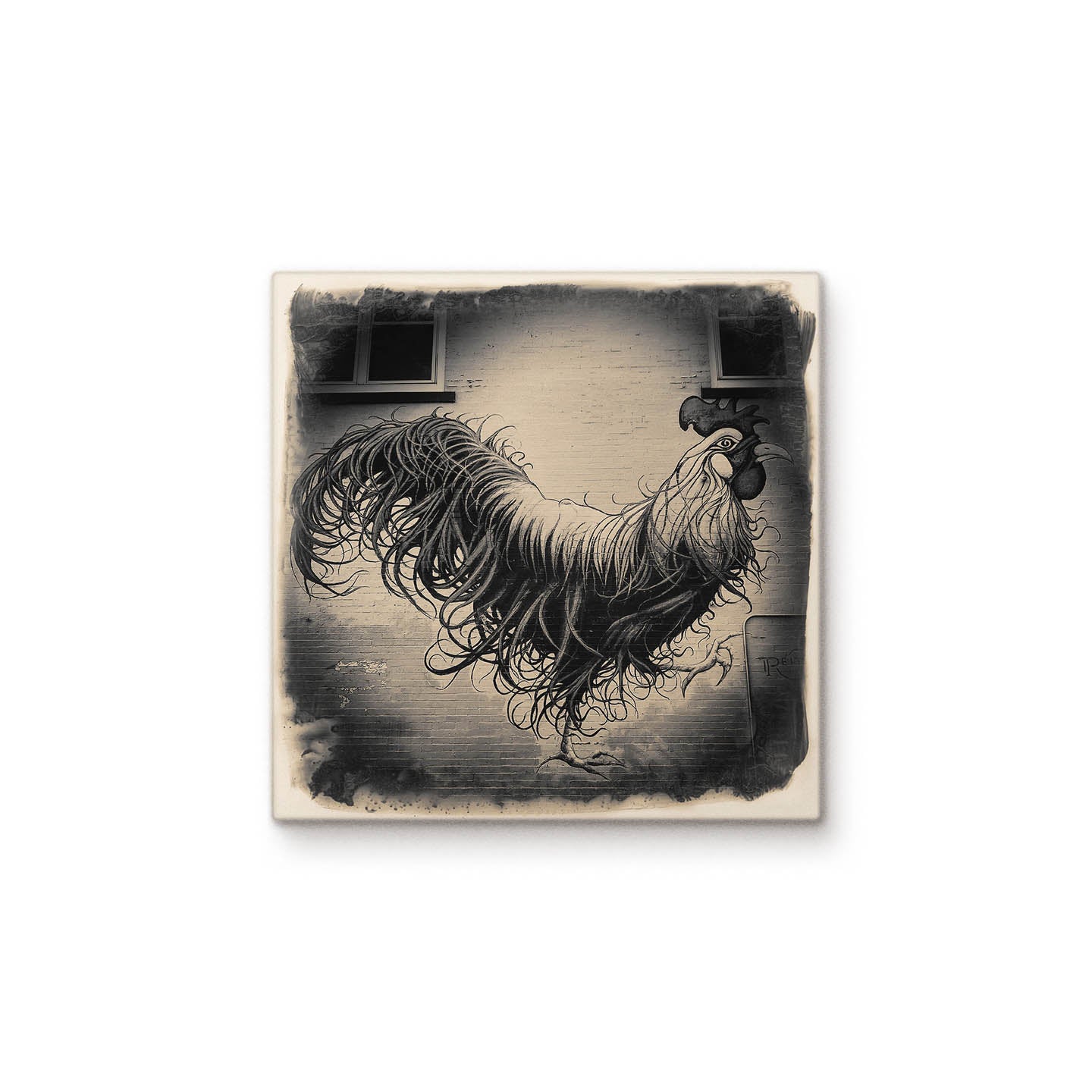 Rooster Mural