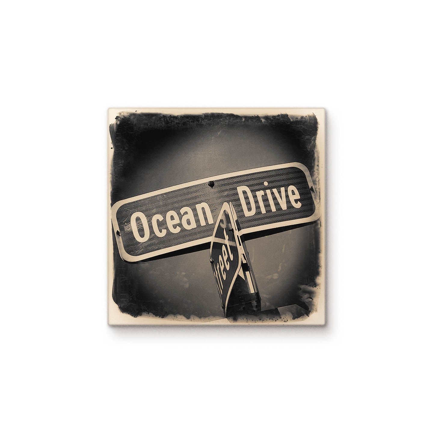 Ocean Drive Street Sign