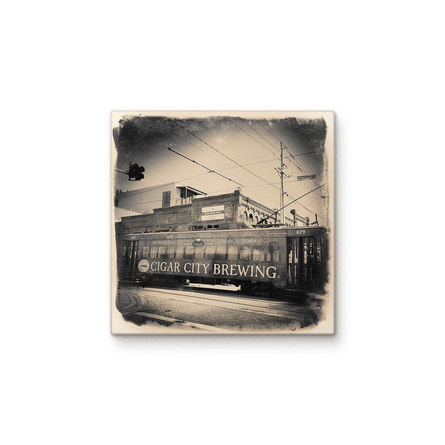 Cigar City Brewing Trolley