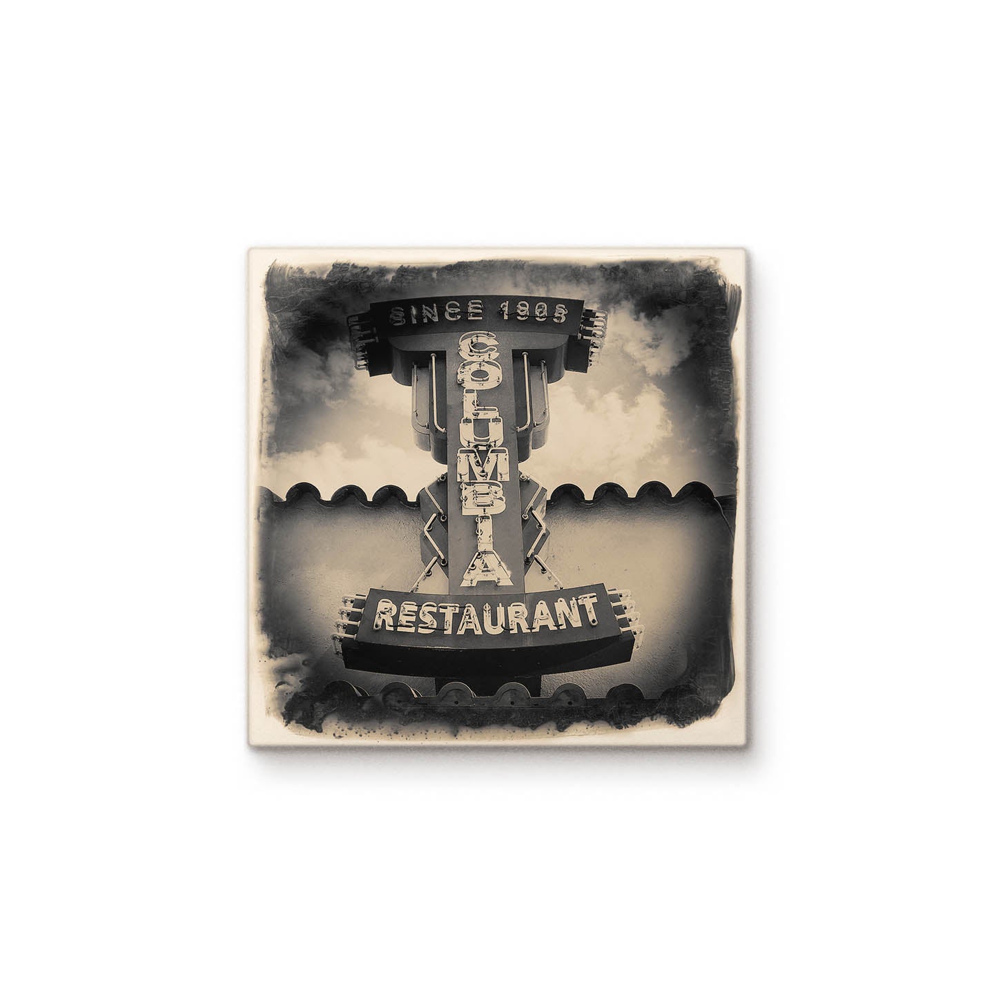 The Columbia Restaurant Sign