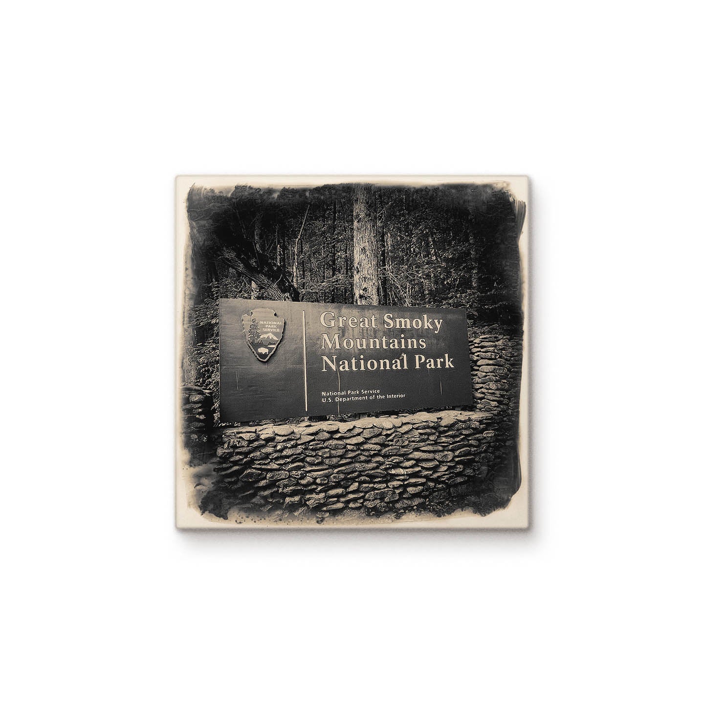 Great Smoky Mountains National Park Sign