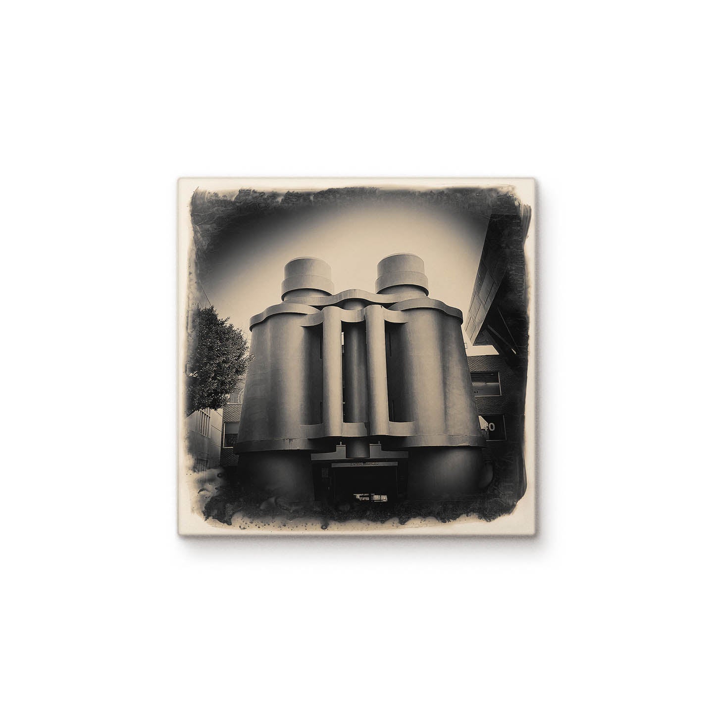 Binoculars Building