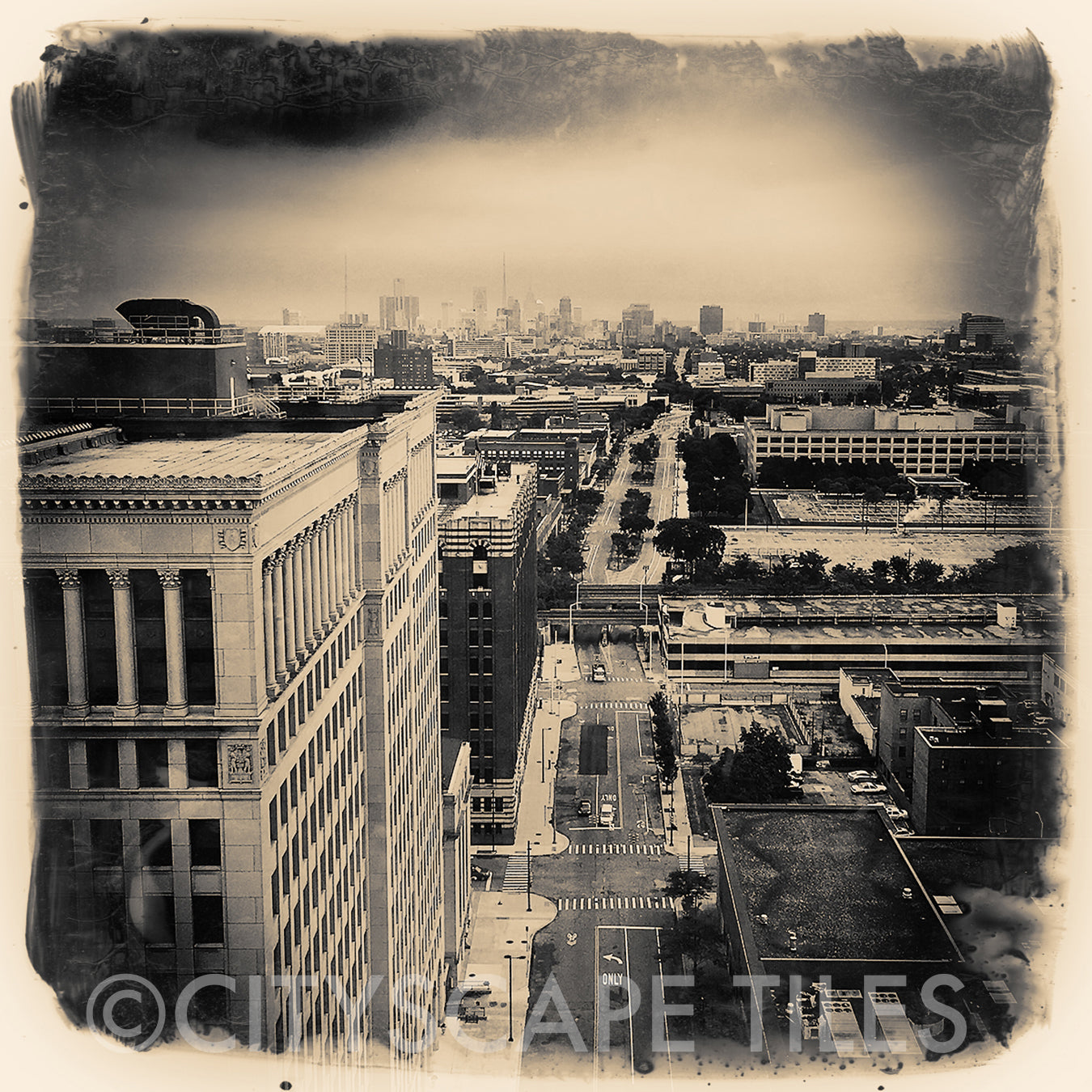 Aerial Detroit