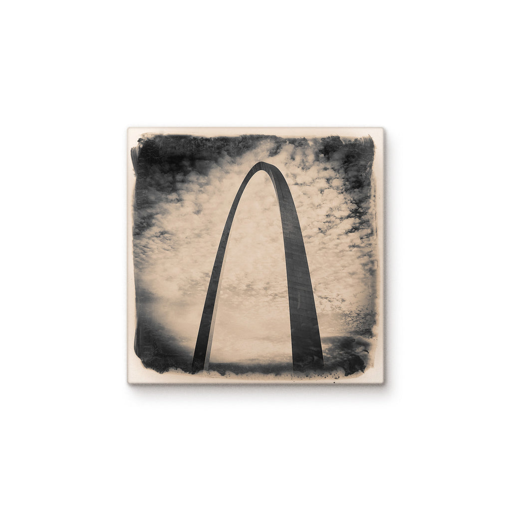 St Louis Arch Clouds