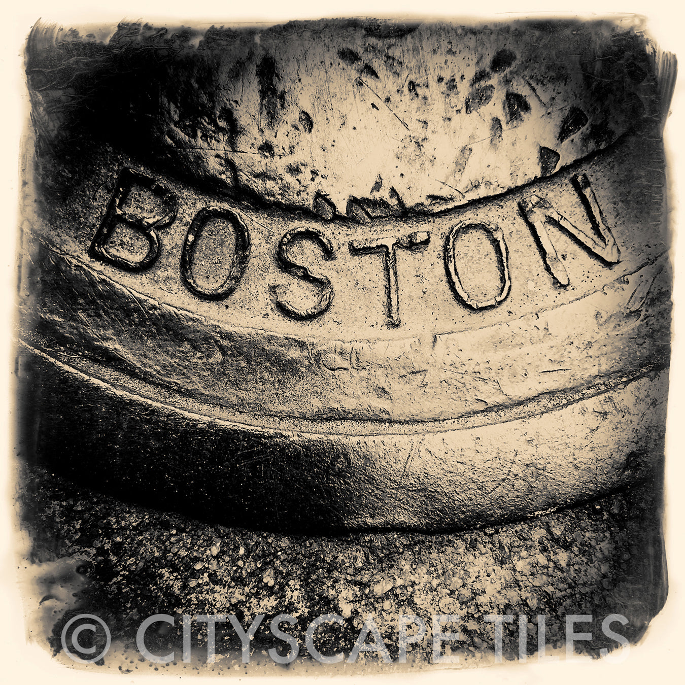 Boston Manhole Cover
