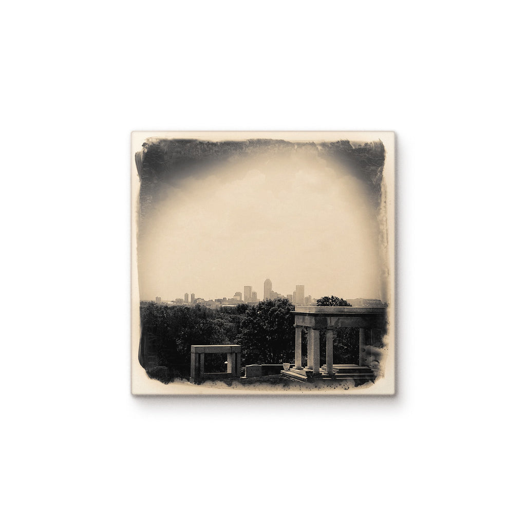 Crown Hill Cemetery + Skyline