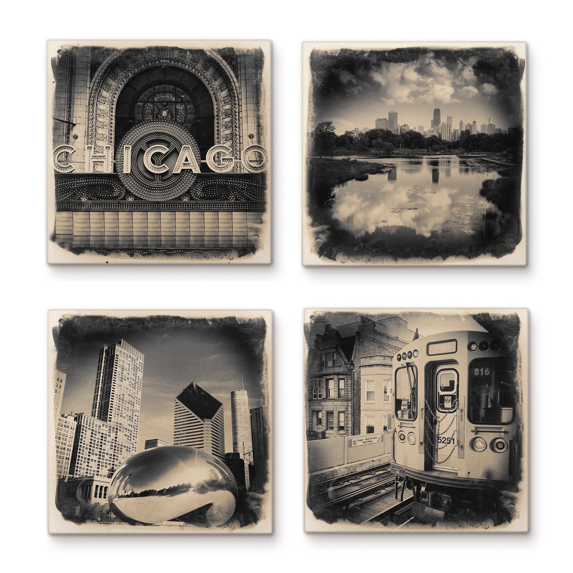 Chicago Classic Tile/Coaster Collection