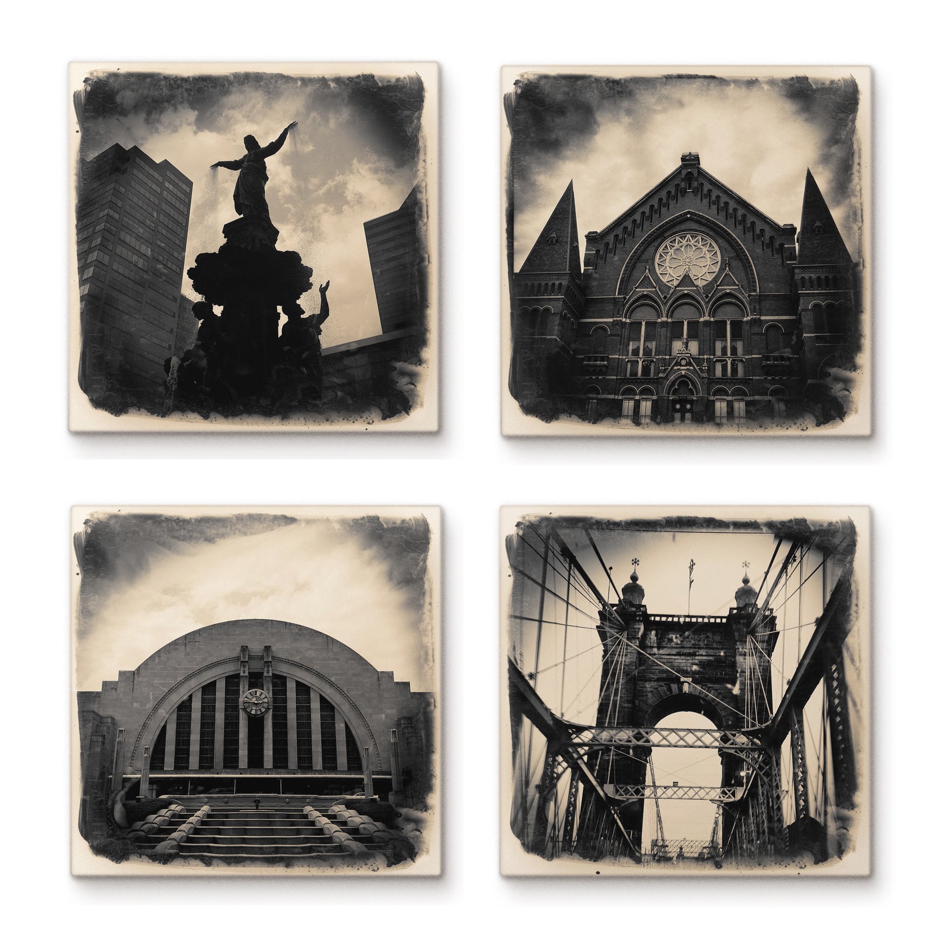 Cincinnati Classic Tile/Coaster Collection