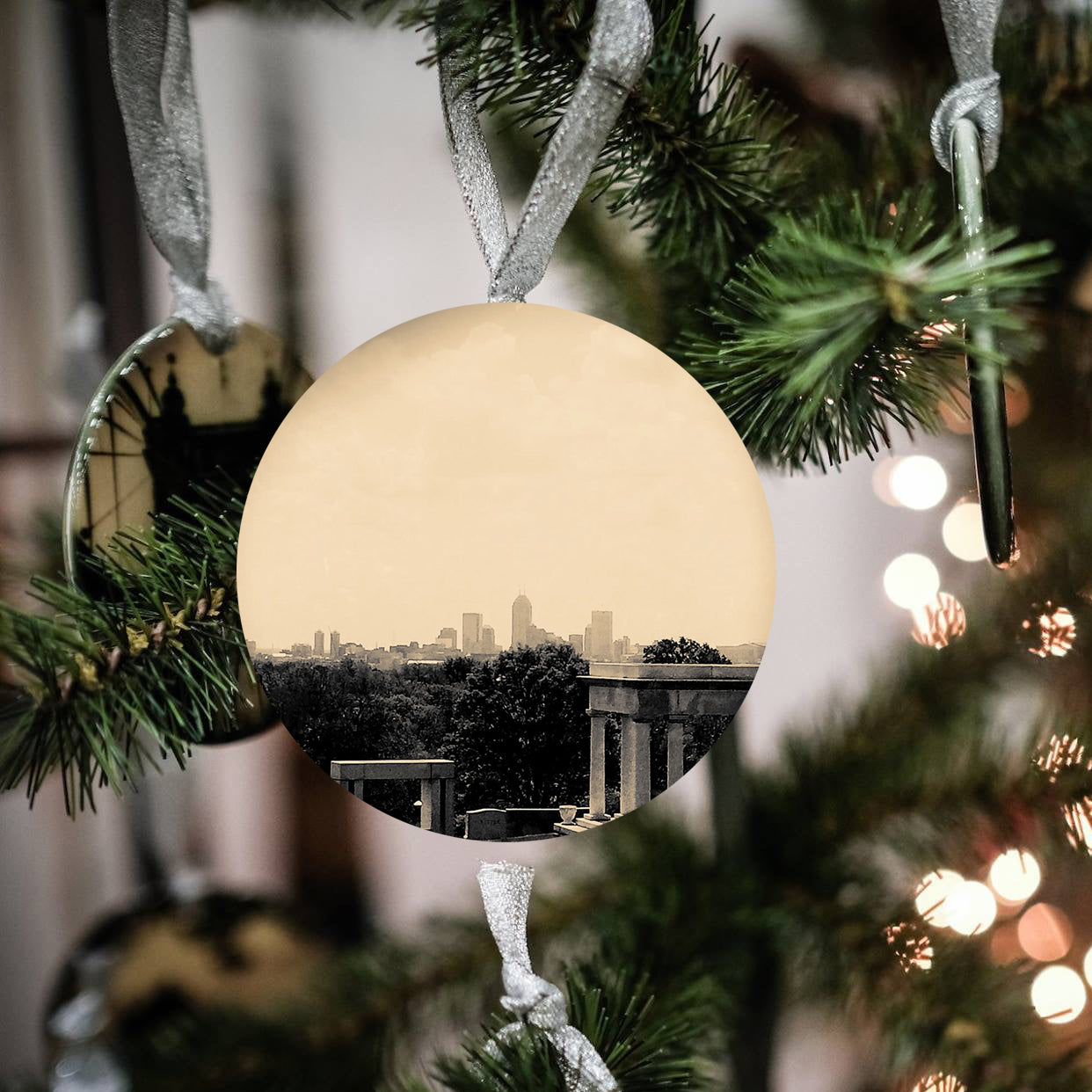 Crown Hill Cemetery + Skyline