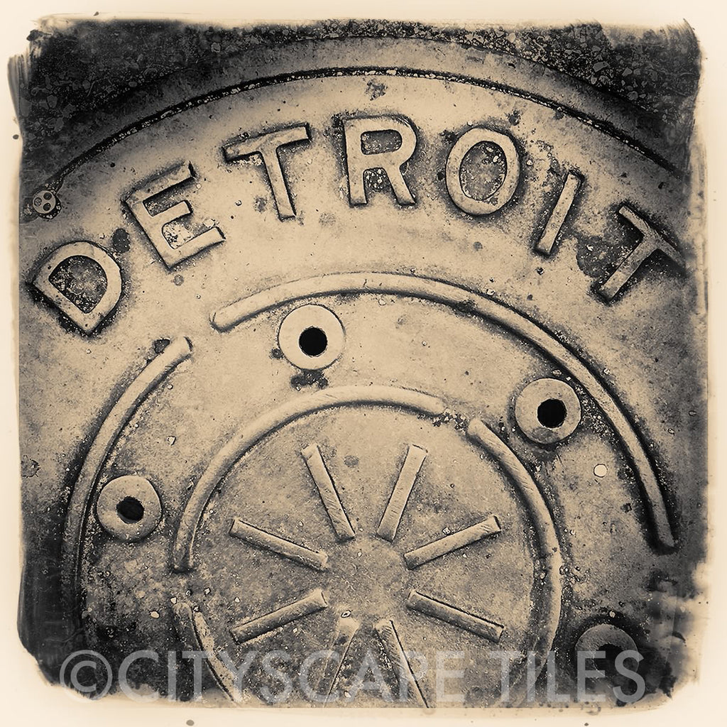 Detroit Manhole Cover