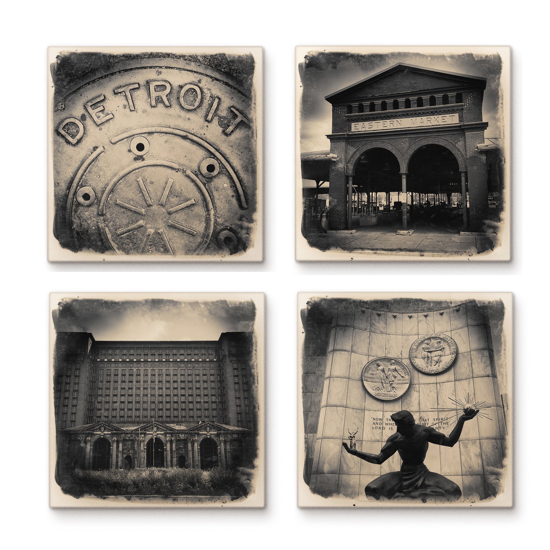 Detroit Tile/Coaster Collection
