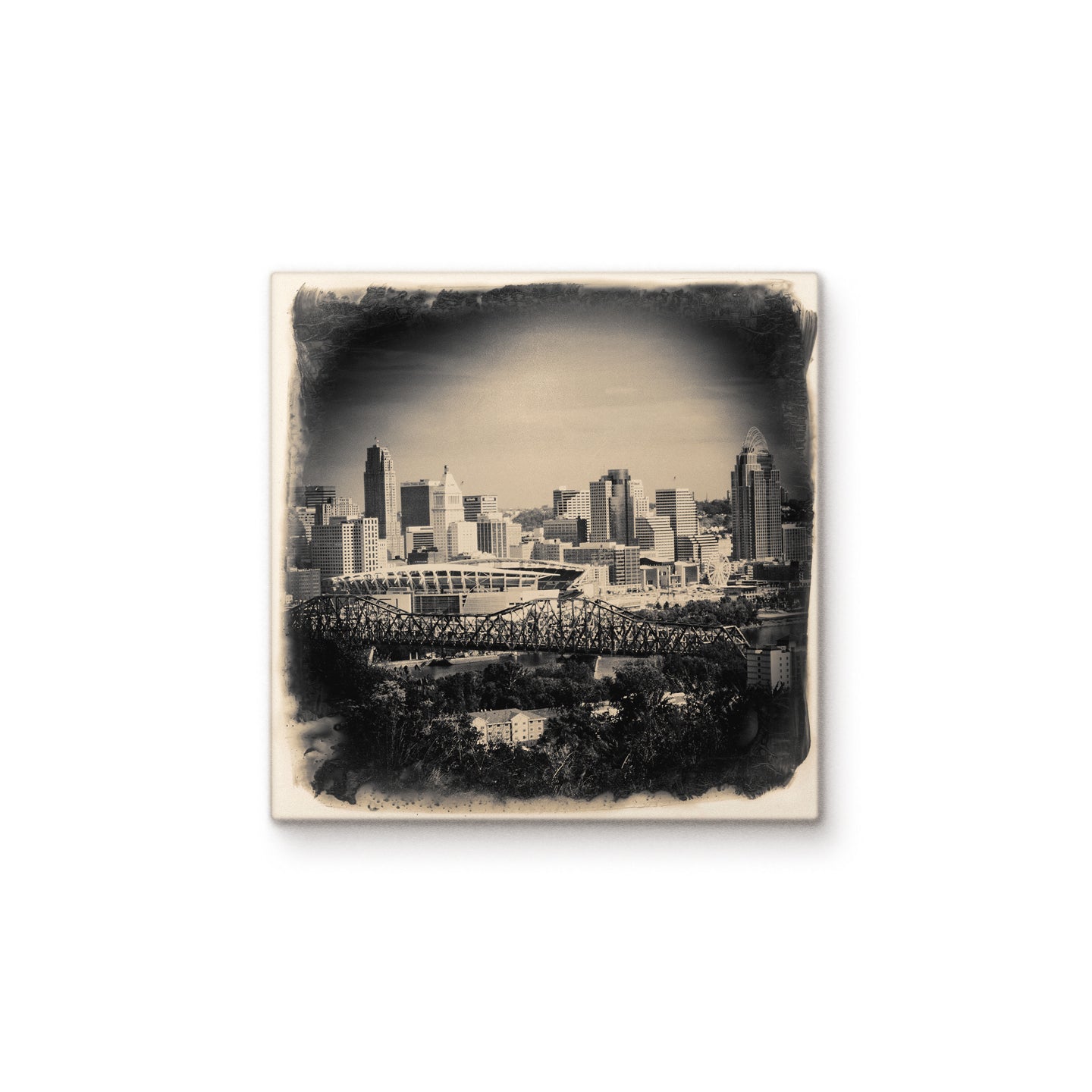 Cincinnati Skyline Tile/Coaster Collection
