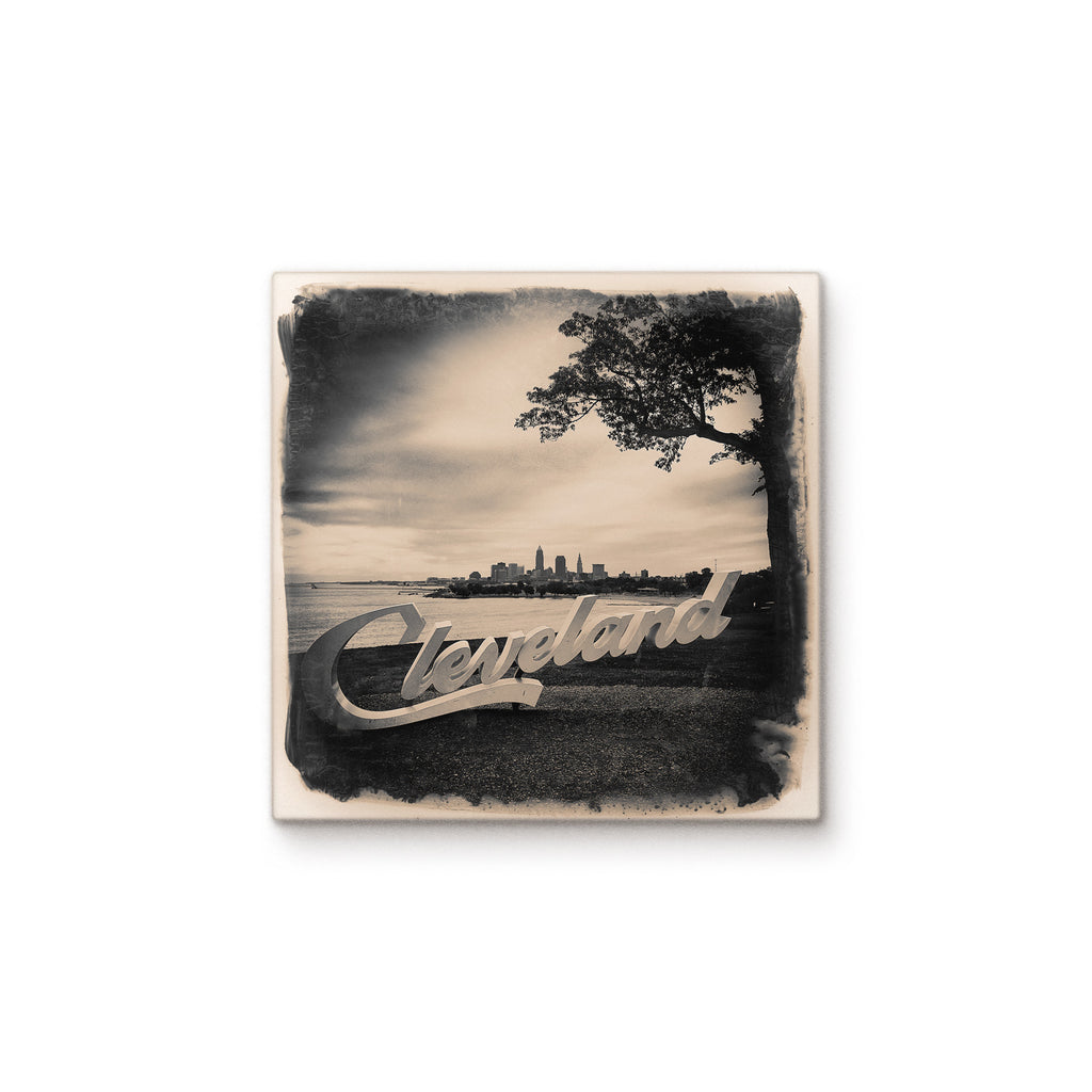 Cleveland Script - Edgewater Park
