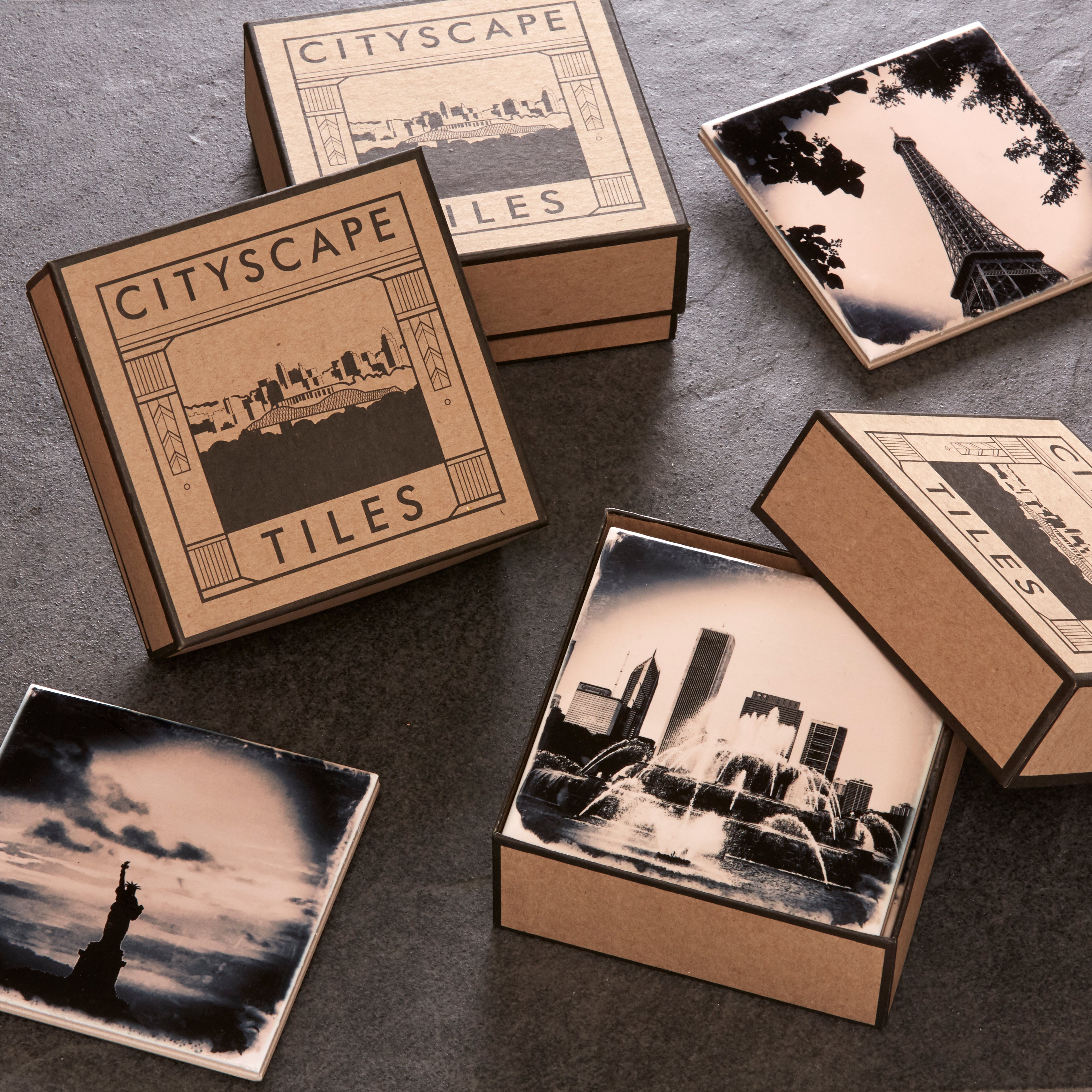 Roebling Bridge Tile/Coaster Collection