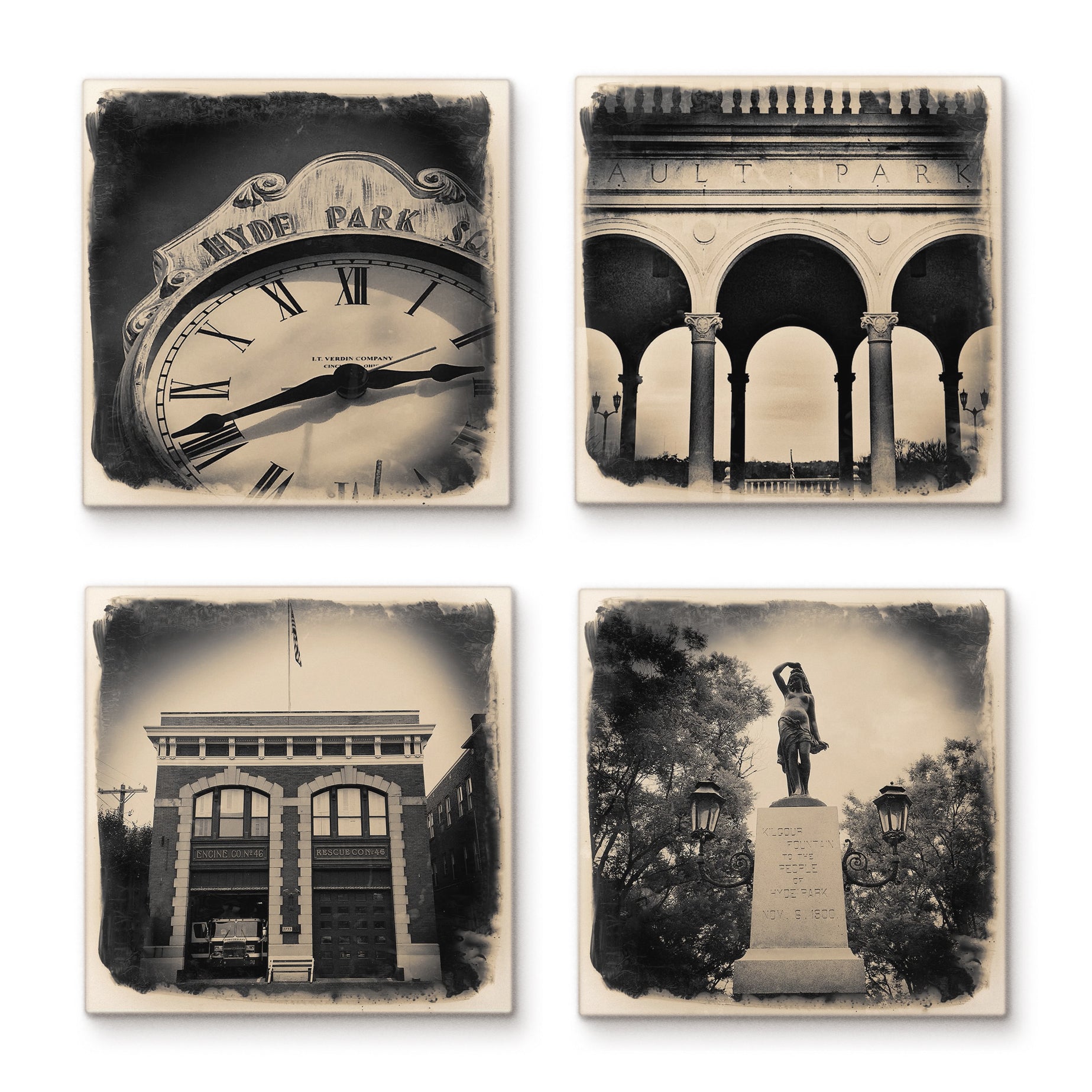 Hyde Park Tile/Coaster Collection