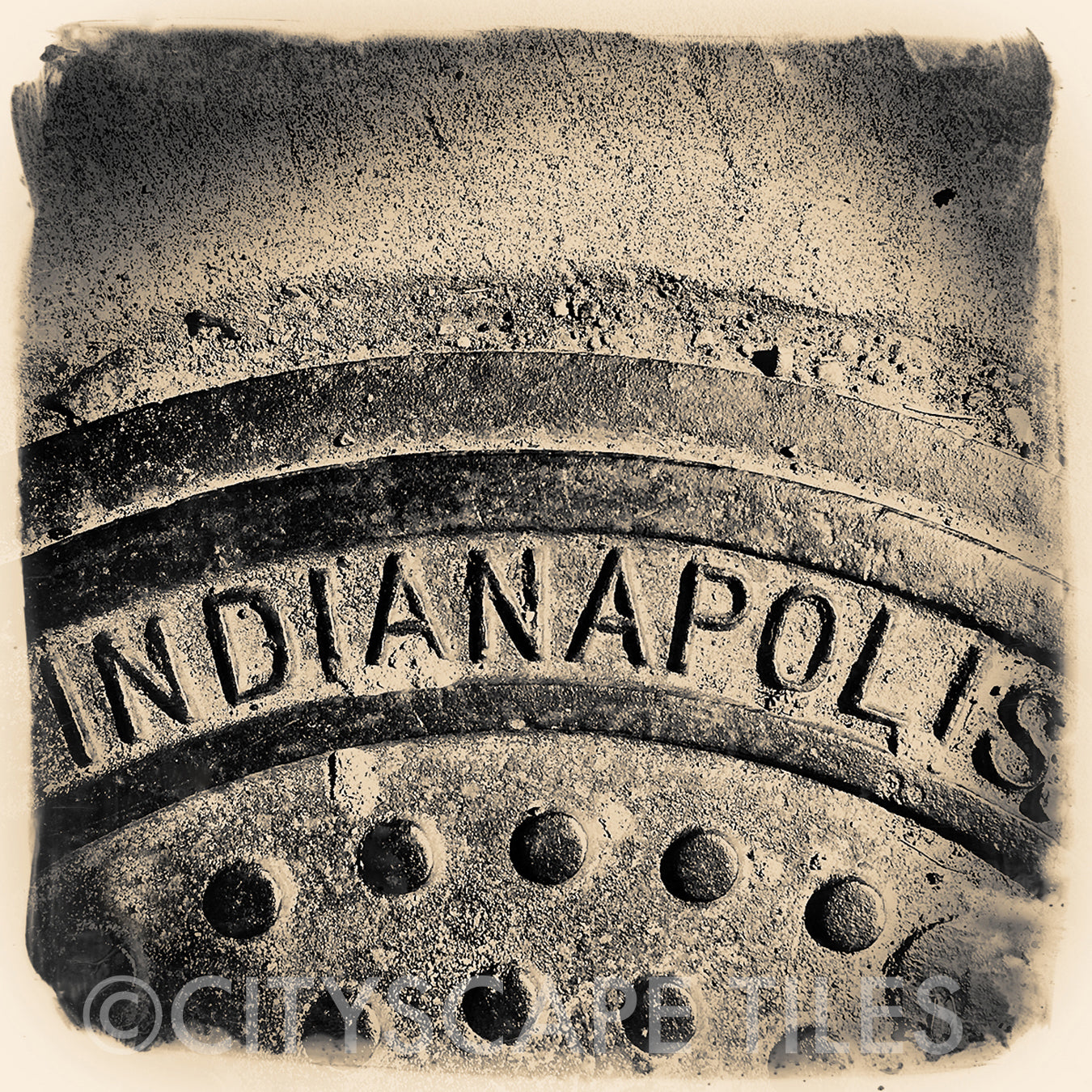 Indianapolis Manhole Cover