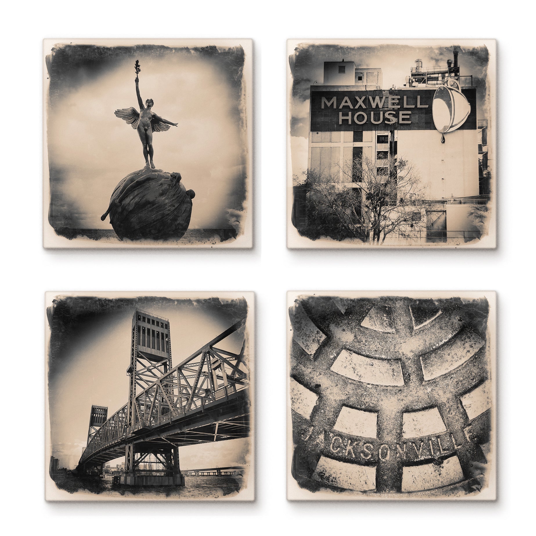 Jacksonville Tile/Coaster Collection