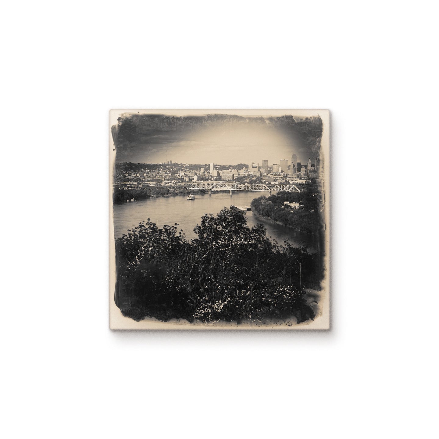 Cincinnati Skyline Tile/Coaster Collection