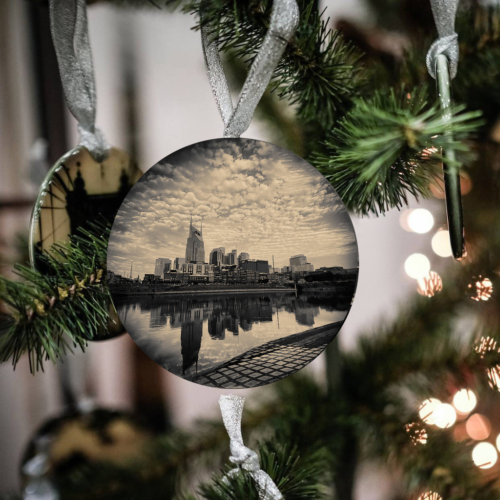Nashville Skyline Reflection