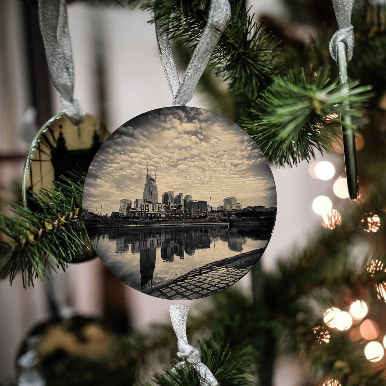 Nashville Skyline Reflection