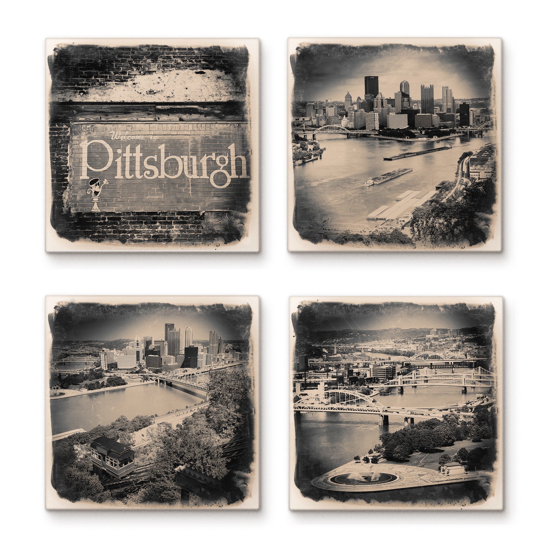 Pittsburgh Tile/Coaster Collection