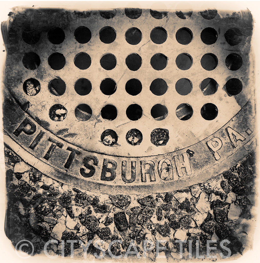 Pittsburgh Manhole Cover