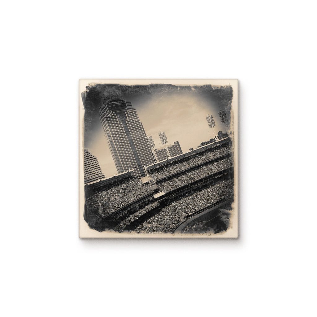 Cincinnati Stadium Tile/Coaster Collection