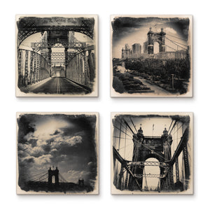 Roebling Bridge Tile/Coaster Collection