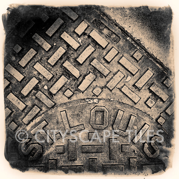 St Louis Manhole Cover