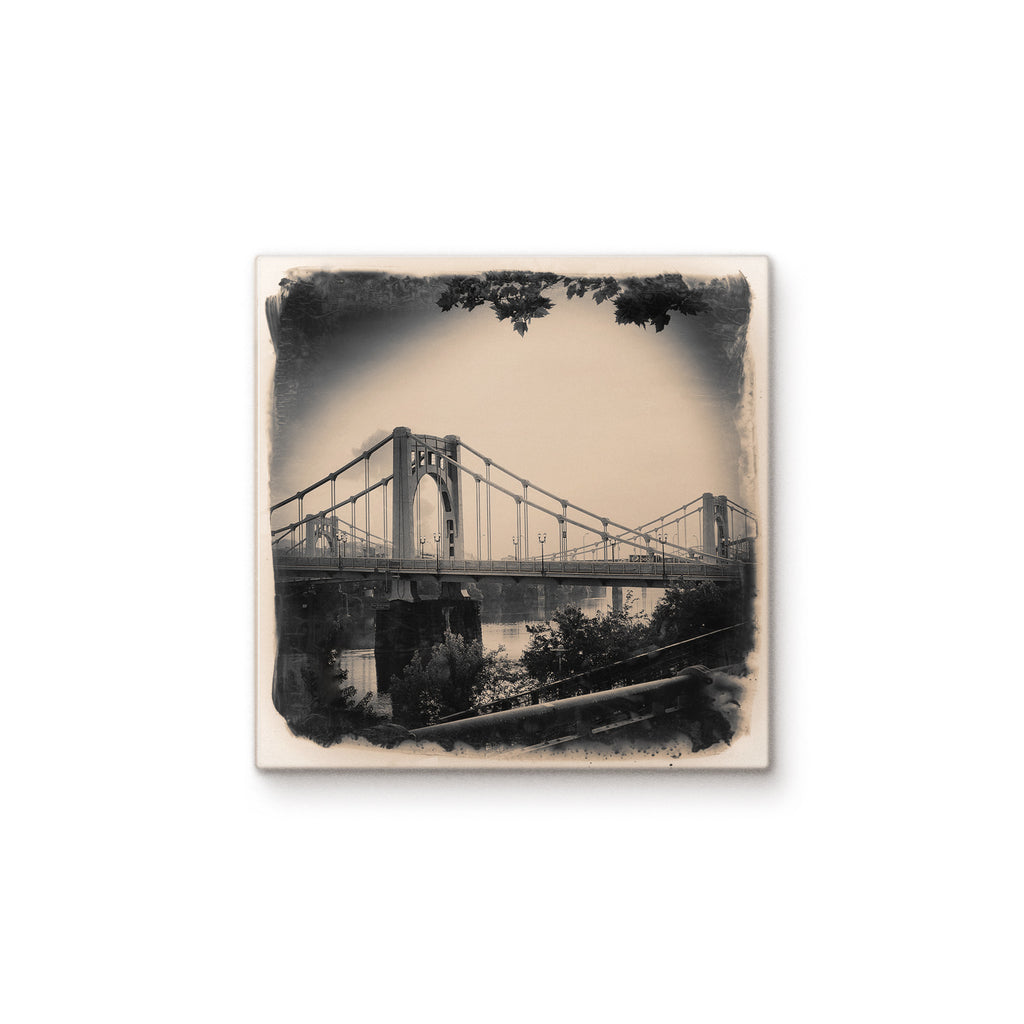 Sister Bridges Silhouette