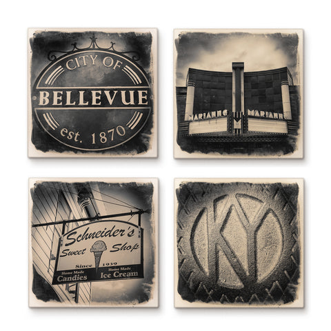 Bellevue Tile/Coaster Collection