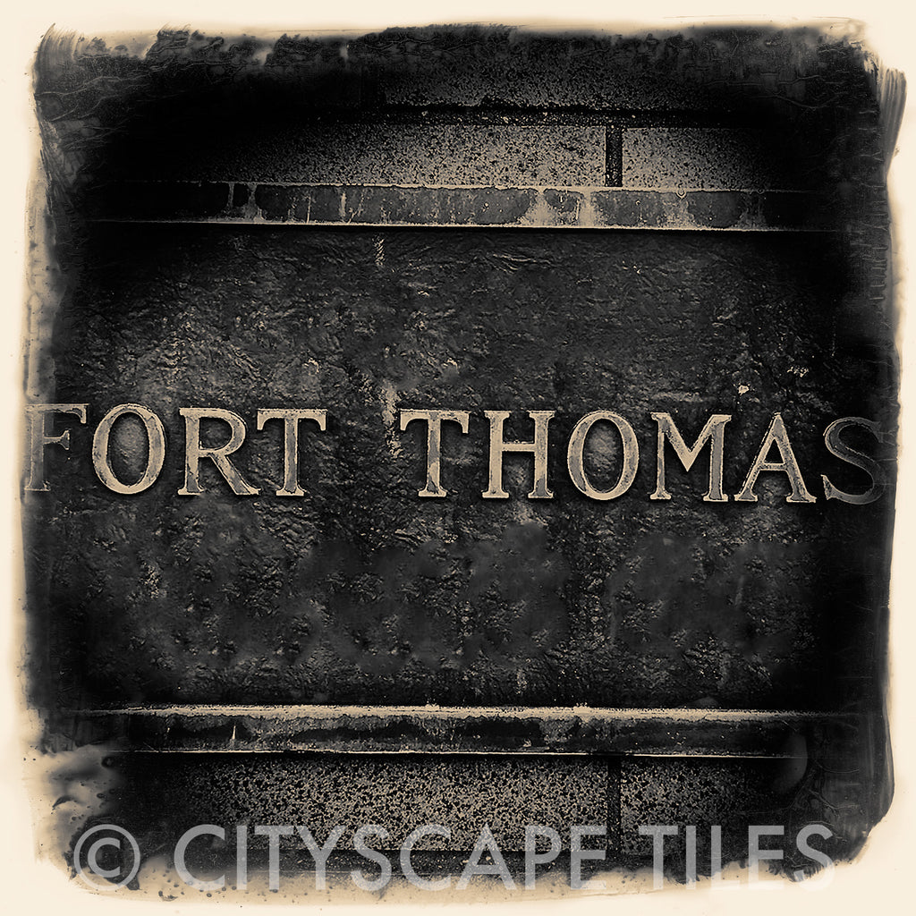Ft Thomas Sign | Cityscape Tiles